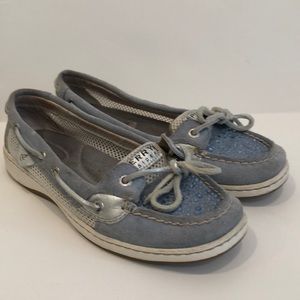 Light Blue Sperry Angelfish Top-sider Boat Shoes